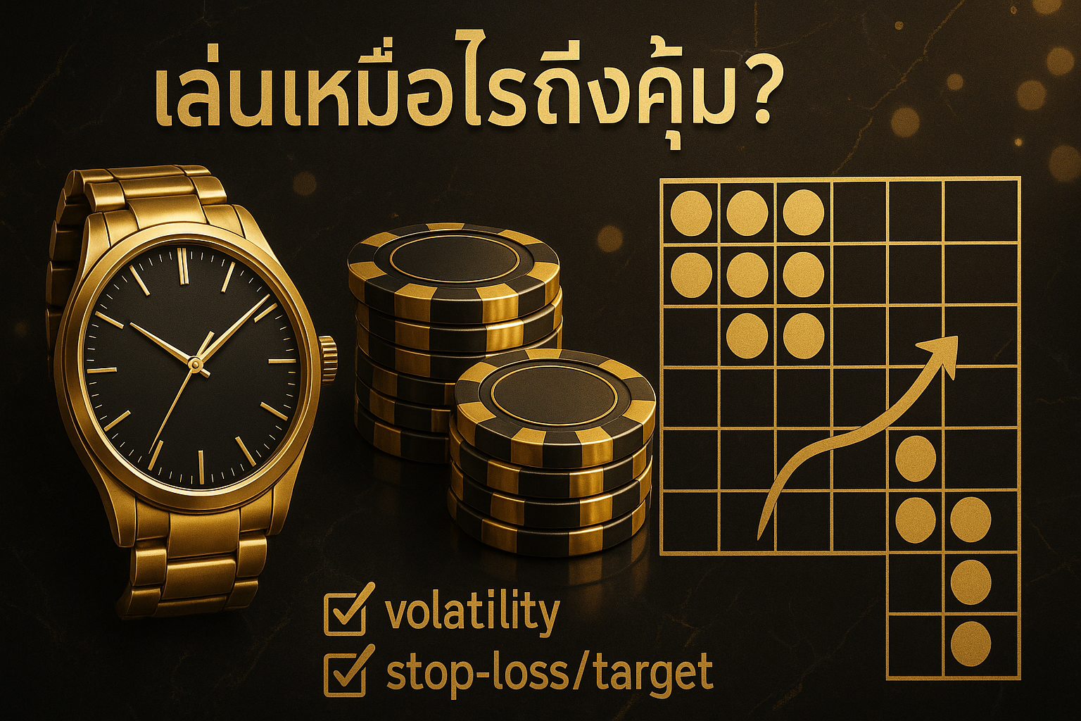 จังหวะเวลาในการเล่นเดิมพันบาคาร่าสื่อด้วยนาฬิกาและชิป